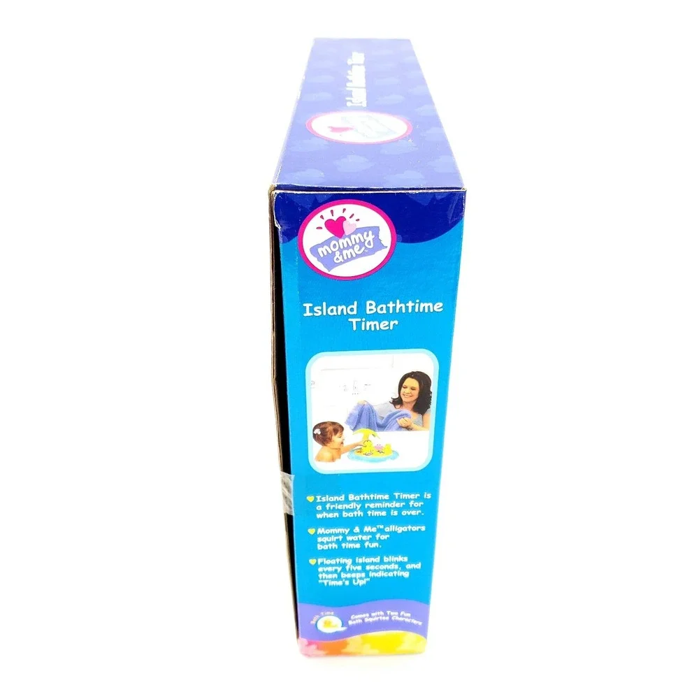 Mommy & Me Bath Time Island Bathtime Timer Brand New Sealed